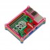 Raspberry Pi 2 Model B Multi Color Rainbow Acrylic Shell