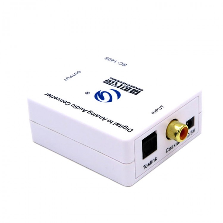 SC1405 HIFI 2.1 Audio Decoder Optical Fiber Coaxial Digital to Analog