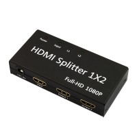 HDMI Splitter 1X2 Full-HD 1080P Video TV Switch Converter 1 in 2 out