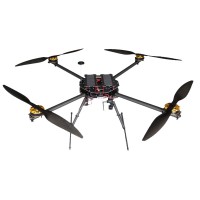 120MM Folding Carbon Fiber Plant Pesticide Spray Quadcopter for Agricultural Use