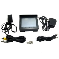 3.5 inch LCD CCTV Video camera Tester MONITOR COLOR CCTV Security Surveillance CAMERA TESTER With ADSL Detection Engineering