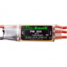 PTK PM80A Brushless ESC No Plug for Fixed Wing Remote Controller Helicopter  