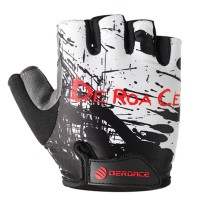 ROSWHELL Bicycle Half-Finger Glove for Bicycle Riding