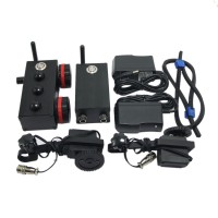 Mini Wireless Follow Focus Dual Channel 200M Remote Control with Limit Zero Delay