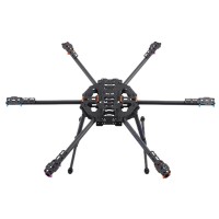 MR.RC 680 Full Carbon Fiber Folding Hexacopter Frame Kits for FPV Photography