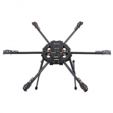 MR.RC 680 Full Carbon Fiber Folding Hexacopter Frame Kits for FPV Photography