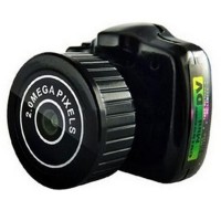 Y2000 480P HD Webcam Camera Video-Recorder DVR Camcorder DV Black