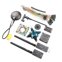 Mini APM+GPS+915MHZ Telemetry+Power Module+OSD Flight Control Combo for QAV250 Multicopter