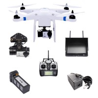 THXB Pro Quadcopter+Camera+Gimbal+Remote Controller+Battery+TX+Monitor for UAV Multicopter FPV Photography