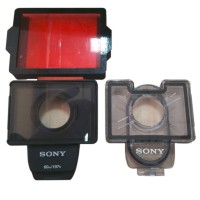 3D Print Sony X1000V Diving Filter Lens AKA-DDX1 Waterproof Front Cover X1000V Diving Filter Holder