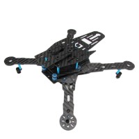DG250 4-Axis Carbon Fiber Dual-layer Quadcopter Frame Kit with Landing Gear for FPV