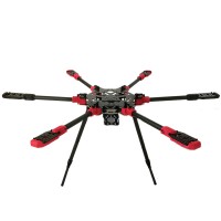 MAX6 16mm 6-Axis Folding Hexacopter Multiaxis Aerial Frame for FPV LY685