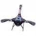 HJ-Y3 3-Axis Carbon Fiber Tricopter Frame Kit with Landing Gear for FPV Photography
