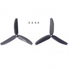 Tarot 5 inch Carbon Fiber Three Blades Propeller One Pair TL300E9 for Quad Hexa Octa Multicopter