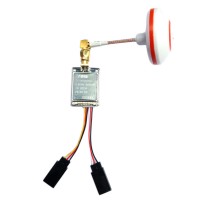 600mw 27dBm 5.8G 32CH 2S-6S DC Transmitter TX + Mushroom Antenna for Multicopter FPV Photography