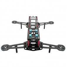 TM260 4-Axis 3K Carbon Fiber Quadcopter Frame Kit with Damping Board for FPV