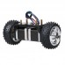 2WD Self Balancing Mini Car Smart Chassis with Metal Motors for Platform Teaching