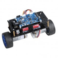 2WD Self Balancing Mini Car Smart Chassis Kits with Control Board STM32 Core Controller Speed Detection Motor