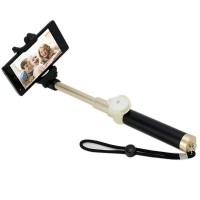 Kamay Aluminum Alloy 360 Degrees No Deadzone Folding Rotary Selfie Monopod for Taking Photos