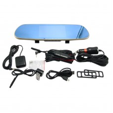 X6 DVR Video Driving Camera Rear View Mirror DashCam DVR Accident Video Recorder 720P 1080P VGA 170° 