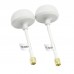 5.8G Mushroom Antenna PARTOM Three Leaf Clover Transmitter TX SMA+ Receiver RX SMA for Multicopter FPV Photography