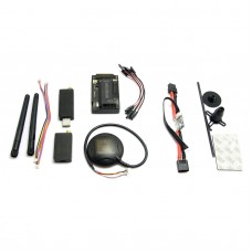 APM Autopilot APM2.6 Flight Control w/ 6M GPS 3DR 433 MHz Telemetry + Power Supply Module Combo