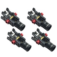 4PCS CNC Aluminium 1050 Folding Arm Connector D25 Tube for Quad Hex Octa Multicopter 