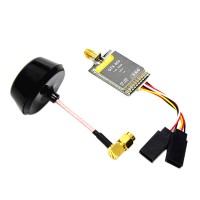 DALRC QTX600 5.8G 600mW 32CH Audio Video A/V Transmitter Tx with Mushroom Antenna for FPV Multicopter