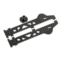 KYLIN 250 Quadcopter Accessory 1.5mm Carbon Fiber Arm Support Board 1-Set