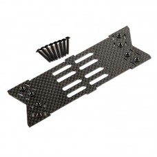 KYLIN 250 Quadcopter Accessory 2mm Carbon Fiber Fuselage Lower Board Plate 1-Pcs