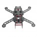 3K Full Carbon Fiber QAV280 Quadcopter Frame Kits with CNC Pillars for FPV Photography