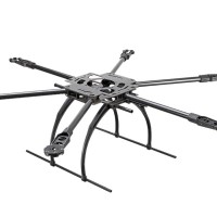 X800-V6 Pure Carbon Fiber Multirotor 800MM FPV Hexacopter UAV Drone Frame Kit