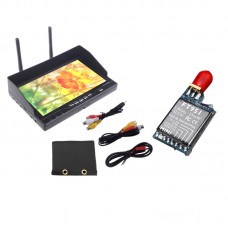 7inch Display 5.8GHZ LCD5802 Monitor Double Antenna FPV Aerial Wireless Diversity Receiver