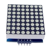 MAX7219 Lattice Module 8X8 Matrix Display Driver Module Can Be Aeamlessly Cascade 2-Pack