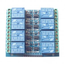 8 Channel 12V 10A Optocoupler Isolation Relay Module