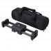 Portable Mini 37.5cm Load 5 KGS DSLR DV Video Slider for Camera and Tripod