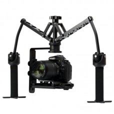 DUAL GIMBAL Handheld Stabilizer Video Steadicam Steady for DSLR Camera Camcorder