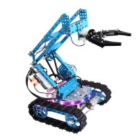 Makeblock Ultimate Robot Comprehensive Kit Blue 2D of Aluminum Arm DIY Maker