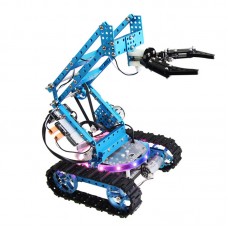 Makeblock Ultimate Robot Comprehensive Kit Blue 2D of Aluminum Arm DIY Maker