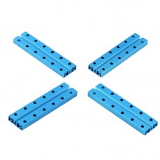 Makeblock Aluminum Robot Mechanical Structure Parts 0824 Series 096 Double Hole Beam 4-Pack