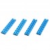 Makeblock Aluminum Robot Mechanical Structure Parts 0824 Series 128 Double Hole Beam 4-Pack