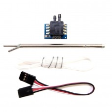 APM2.6 Airspeed Sensor Speed Meter Airspeed Meter w/ Pitot Tube Silicone Tubing Emale to Female Servo Cable