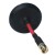 MOY 5.8G FPV Ominidirectional Mushroom Antenna for Tx/RX SMA Black Straight Type Inner Hole for Multicopter