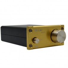 ZHILAI K3 TPA3118 DC12V Aluminum Digital HIFI T-Amp Mini Stereo Amplifier Pro Audio Equipment Champagne Gold
