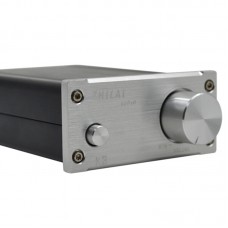 ZHILAI K3 TPA3118 DC12V Aluminum Digital HIFI T-Amp Mini Stereo Amplifier Pro Audio Equipment Silver