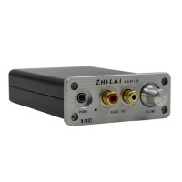 ZL H10 Decoder DAC Audio Converter Amp USB Computer Sound Card Headphone Amp 24BIT 192Khz White