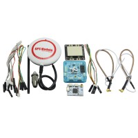 OpenPiolot CC3D Revolution Flight Controller + OPLINK MINI & U-blox NEO-M8N GPS & 2-6S Distribution Board