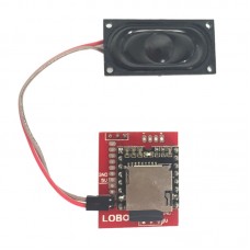 DIY MP3 Voice Module with TF Card Speaker for Robot Compatible with Lobot 32CH Servo Control Board