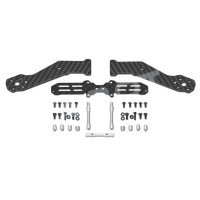 Tarot TL280H 4-Axis Quadcopter Spare Part Half-Carbon Fiber Multicopter Front Arm 1 Set TL280F1