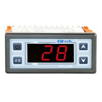 LCD Display Microcomputer Intelligent Digital Alarm Temperature Controller Thermostater 110V AC STC-200